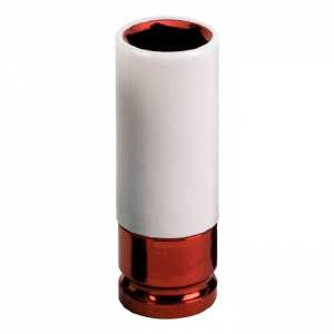 21MM RED THIN WALL COATED IMPACT SOCKET